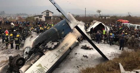 Bangladesh plane carrying 71 people crashes in Nepal
