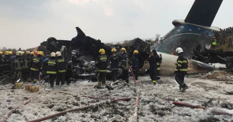 Bangladesh plane carrying 71 people crashes in Nepal