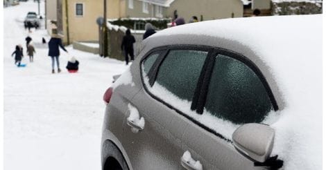 Snowstorms shut down Ireland, Britain calls in army for hospitals