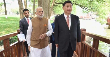 Modi leaves for India after informal summit with Xi in China