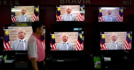 Malaysia's Najib dissolves parliament paving way for tough election