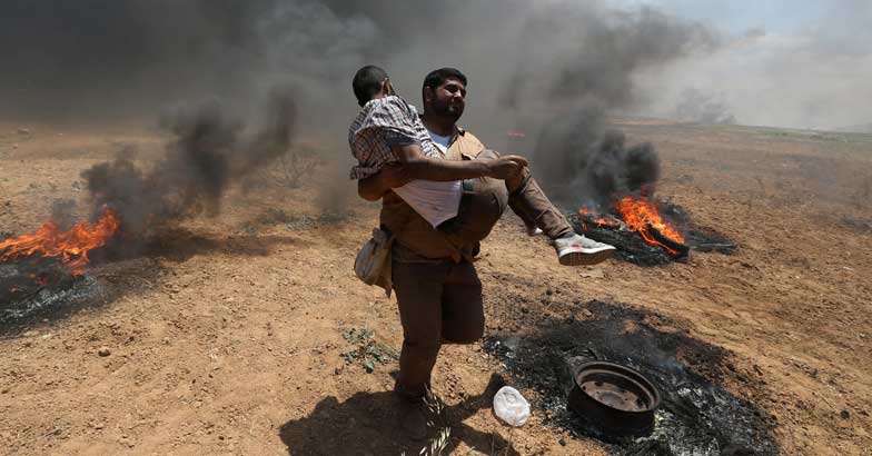 Israeli forces kill dozens in Gaza as US Embassy opens in Jerusalem ...