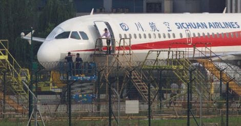 Pilot 'sucked halfway' out of window, plane makes emergency landing