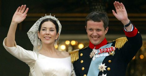 Mary Donaldson and Denmark's prince Frederik