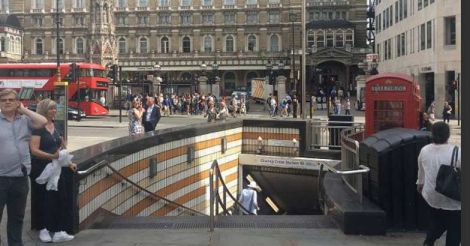 London station evacuated after man claims to have bomb