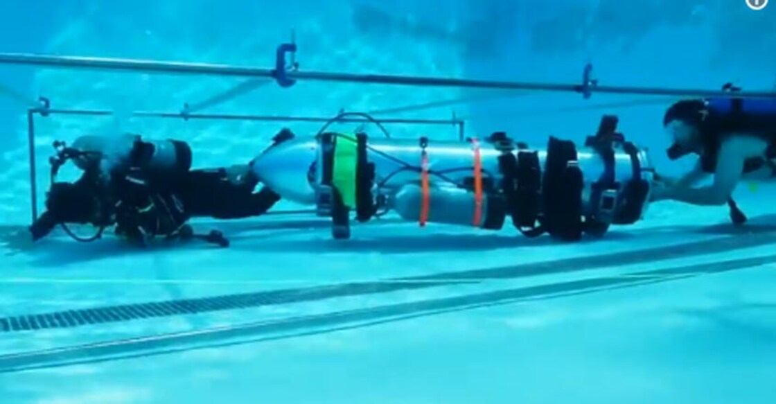 Elon Musk leaves rescue pod in Thailand for 'future use' Elon Musk leaves rescue pod in Thailand for 'future use'