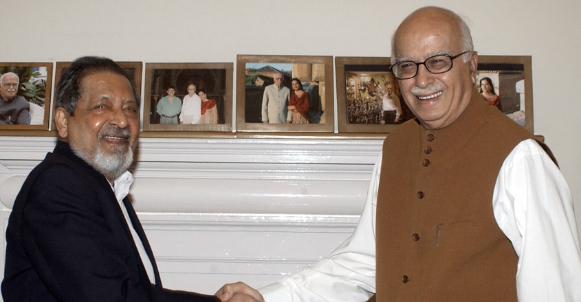 INDIA-BRITAIN-POLITICS-LITERATURE-NAIPAUL-ADVANI INDIA-BRITAIN-POLITICS-LITERATURE-NAIPAUL-ADVANI