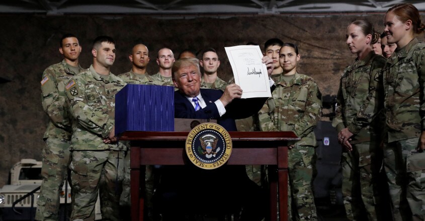 Trump Signs Defence Policy Bill With Watered-down China Measures ...