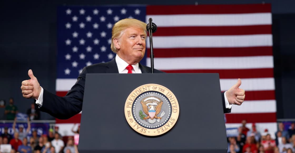 US president Donald Trump US president Donald Trump