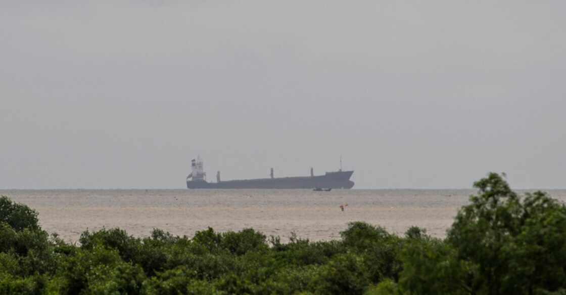  'Ghost ship' with nobody on board drifts off Myanmar coast