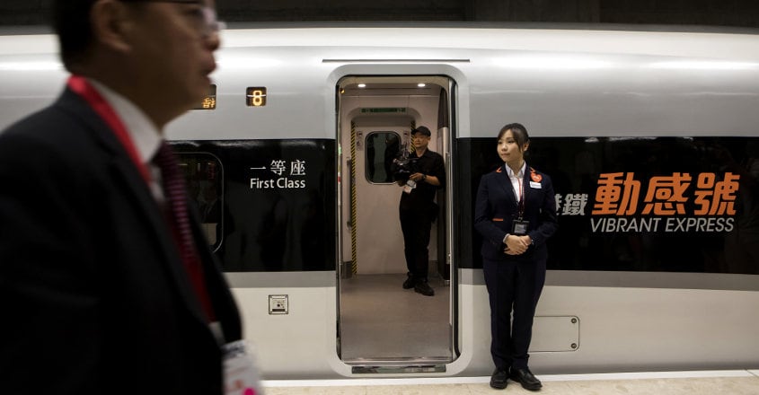 Hong Kong bullet train signals high-speed integration with China Hong Kong bullet train signals high-speed integration with China