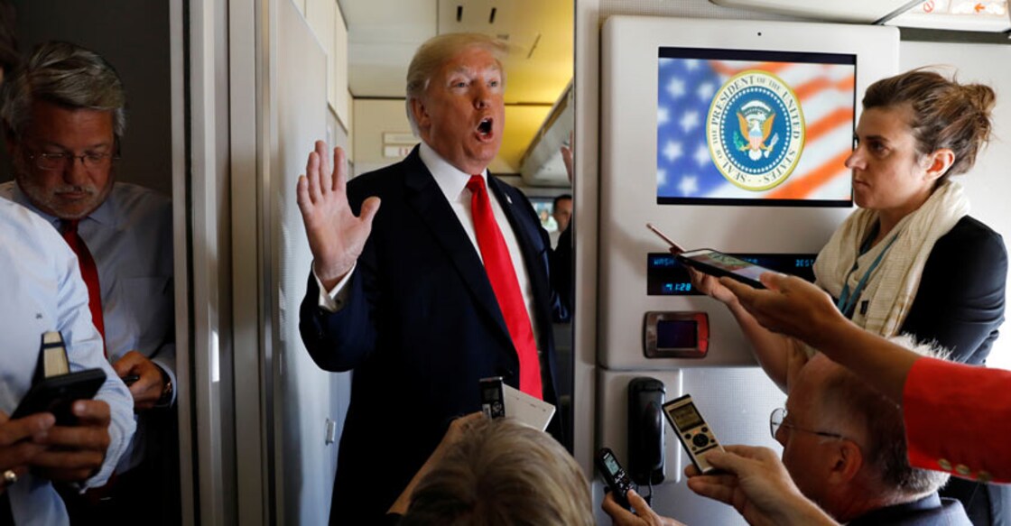 Trump seeks probe against NYT for critical op-ed