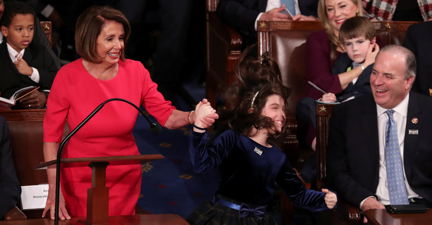 Nancy Pelosi back as Speaker of the US lower house | US speaker | Nancy ...