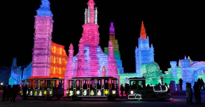 China kicks off month-long winter festival in northern city of Harbin