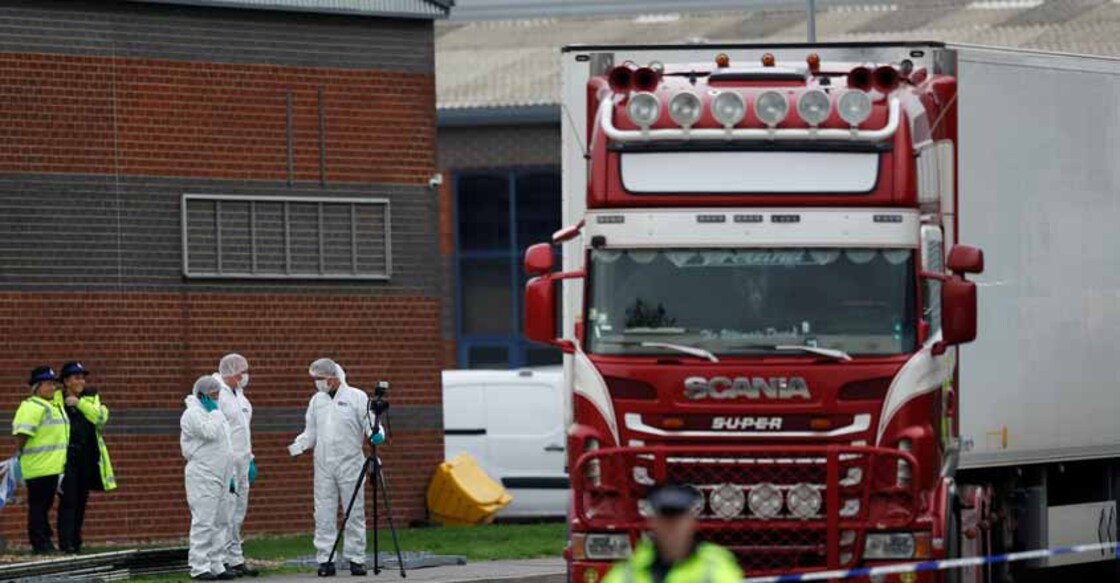 Probe expands into deaths of 39 in truck near British port