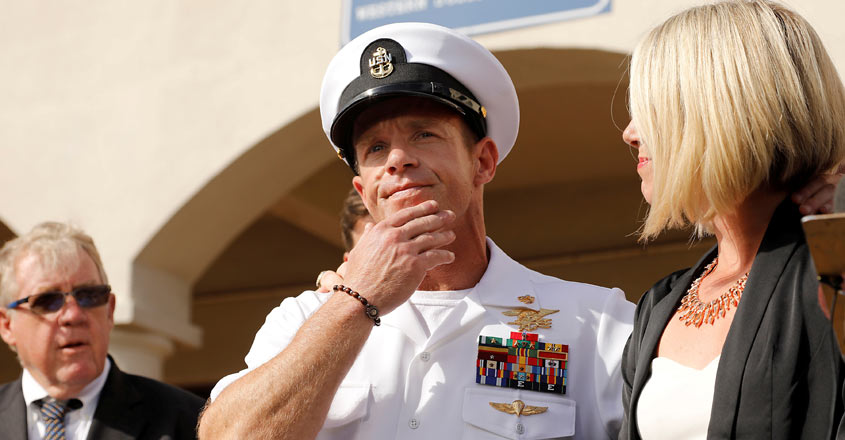 Trump pardons army officers accused of war crimes Trump pardons army officers accused of war crimes