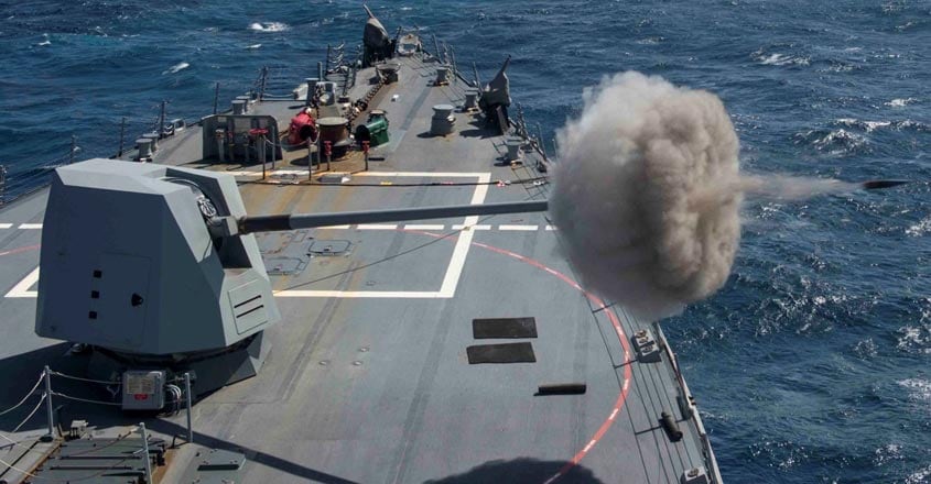 Trump Admin approves sale of $1 billion worth of naval guns to India Trump Admin approves sale of $1 billion worth of naval guns to India