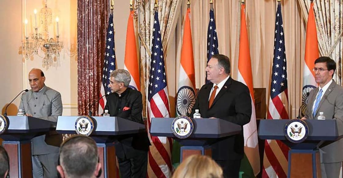 CAA, terrorism on Pak soil and defence top Indo-US 2+2 dialogue