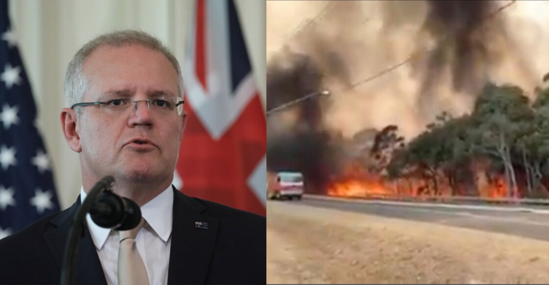 Australian PM under pressure as bushfires fuel climate debate
