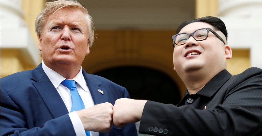 Kim-Trump lookalikes grab eyeballs in Hanoi, ahead of 'real' summit Kim-Trump lookalikes grab eyeballs in Hanoi, ahead of 'real' summit