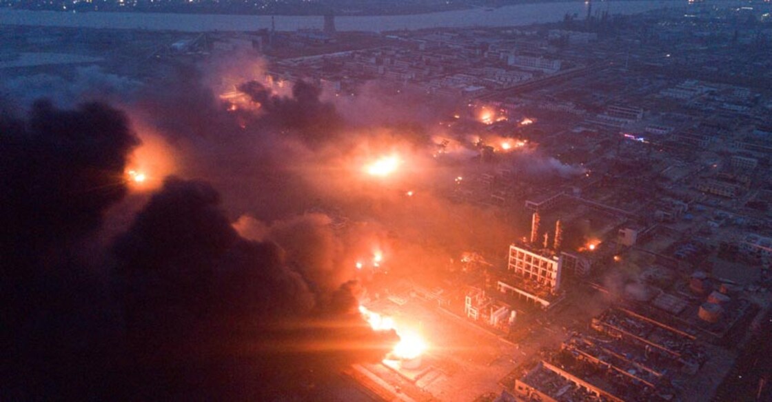 Explosion at Chinese chemical plant kills 47, injures 640