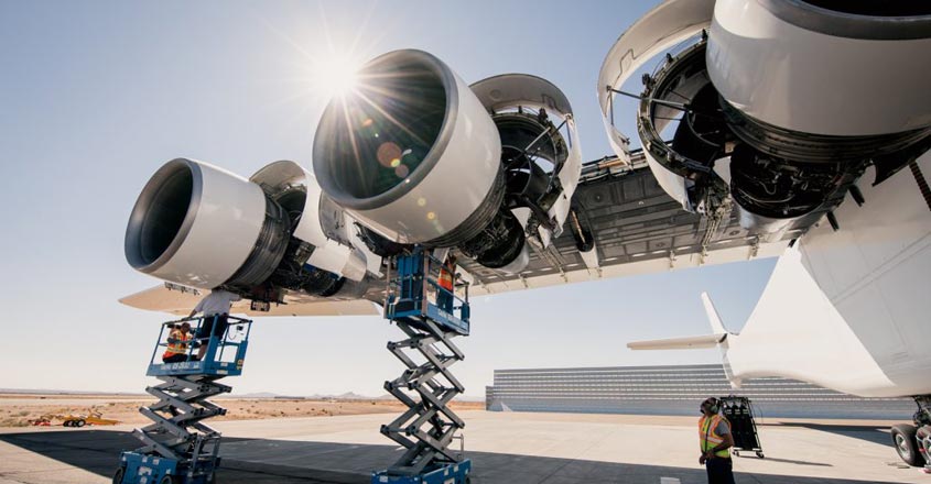 World’s largest plane Stratolaunch with wingspan bigger than football stadium makes historic flight World’s largest plane Stratolaunch with wingspan bigger than football stadium makes historic flight