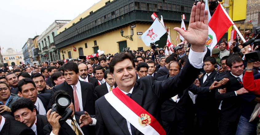 Peru's ex-president Garcia kills himself to avoid arrest Peru's ex-president Garcia kills himself to avoid arrest