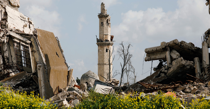 Syria's war-scarred citadel of Aleppo: a history of cities in 50