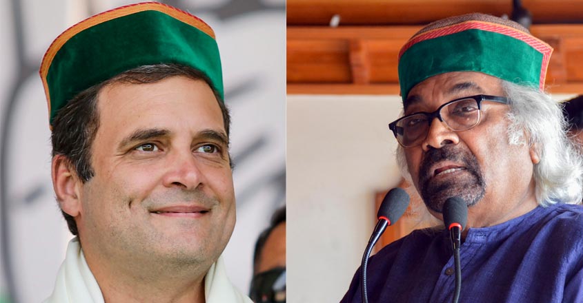 Rahul Gandhi, Sam Pitroda Rahul Gandhi, Sam Pitroda