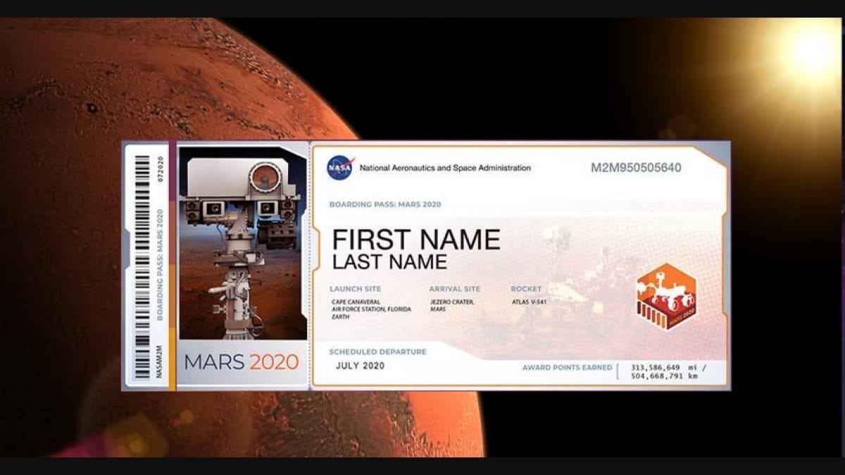 Nasa Mars 2020 Rover To Have Names Etched On Chips
