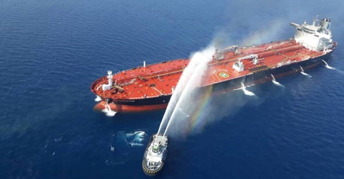 US blames Iran for attack on oil tankers, Tehran calls accusation alarming