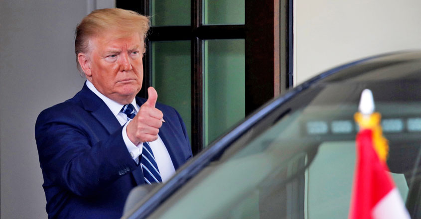 Trump says India's tariff hike unacceptable, demands withdrawal Trump says India's tariff hike unacceptable, demands withdrawal