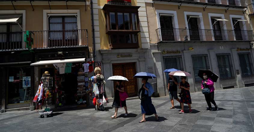 Europe stifling under record heat wave amid wildfires, power cuts Europe stifling under record heat wave amid wildfires, power cuts