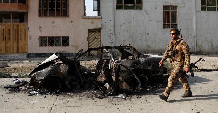 Blast, gunbattle at Afghan VP candidate's office