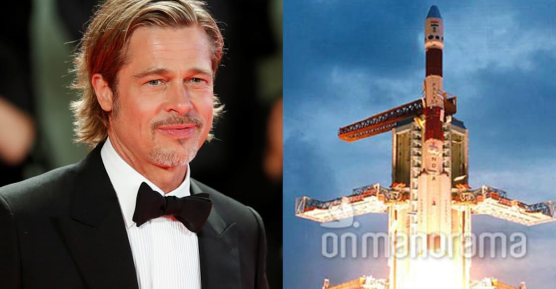 Brad Pitt dials astronaut on space station, asks about Chandrayaan-2 Brad Pitt dials astronaut on space station, asks about Chandrayaan-2