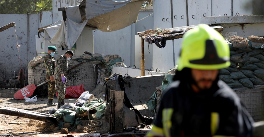 Suicide bomber detonates inside govt building in east Afghanistan