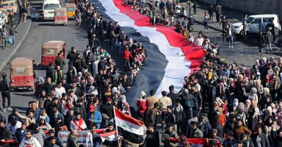 Iraqi security forces kill protester, rockets hit US embassy Iraqi security forces kill protester, rockets hit US embassy