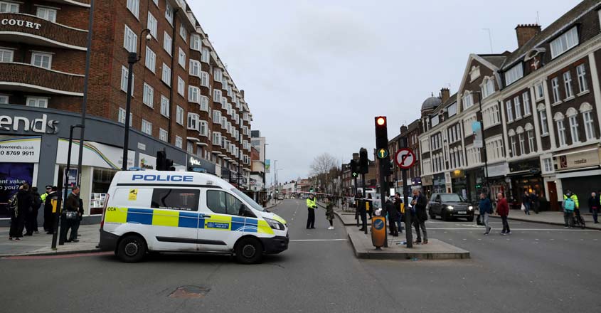 Man stabs several people in London, shot dead by police