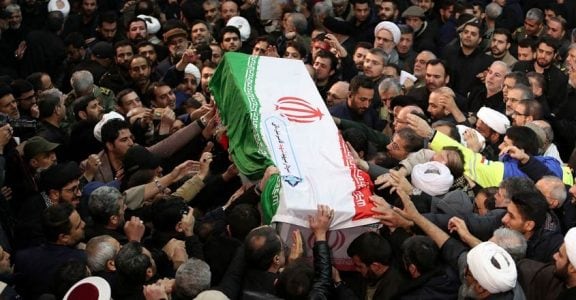 35 killed in stampede at slain Iran general's funeral 35 killed in stampede at slain Iran general's funeral