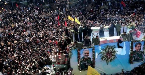 35 killed in stampede at slain Iran general's funeral 35 killed in stampede at slain Iran general's funeral