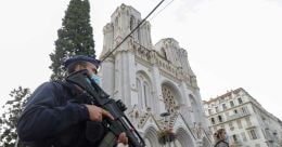 Three dead in knife attack in French church, woman beheaded Three dead in knife attack in French church, woman beheaded