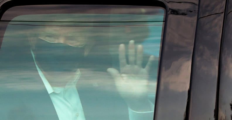 'Don't be afraid' of COVID, Trump says as he returns to White House that is stalked by illness 'Don't be afraid' of COVID, Trump says as he returns to White House that is stalked by illness