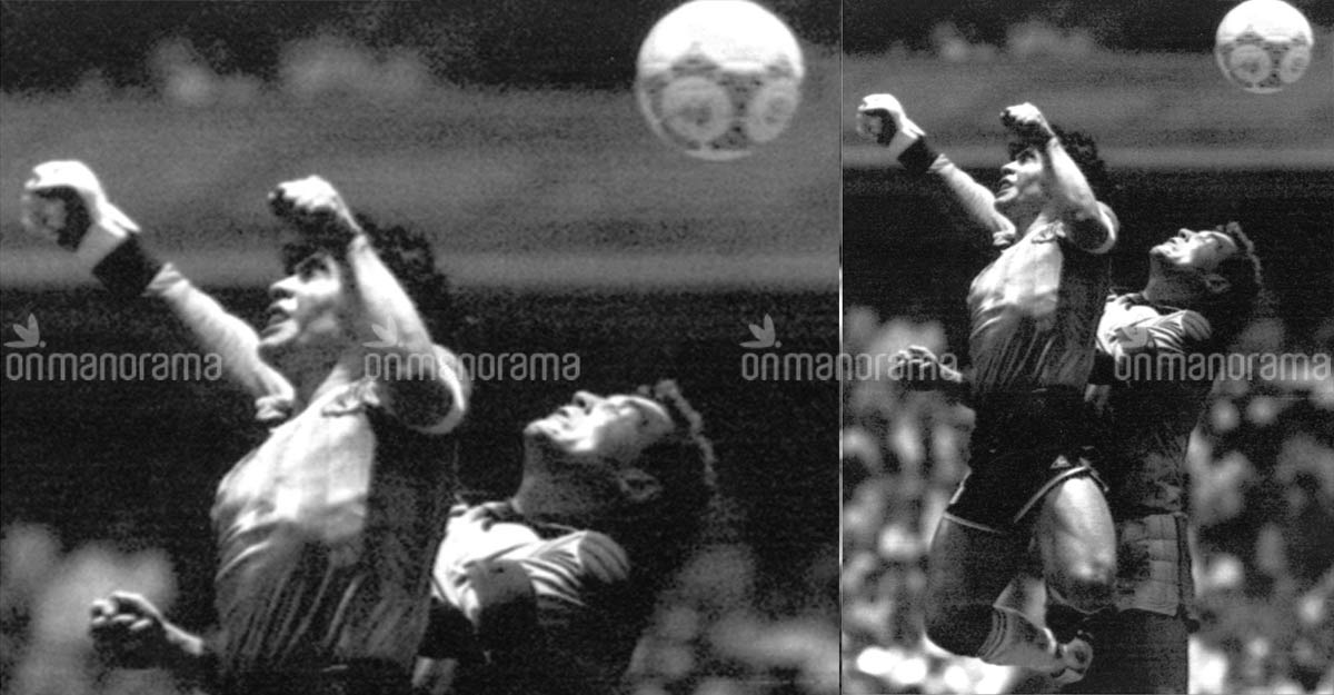 Many English will remember Maradona for his 'hand of God' goal