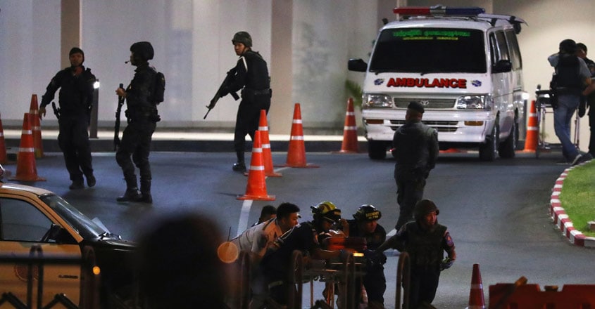 Thai soldier kills at least 17 in mass shooting, shares attack on Facebook Thai soldier kills at least 17 in mass shooting, shares attack on Facebook