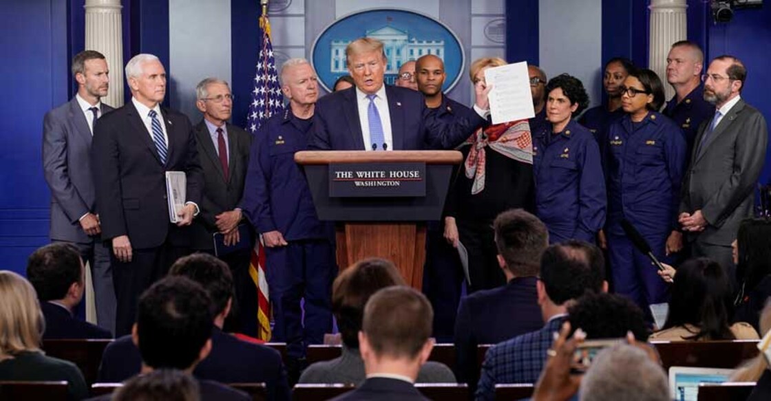 Trump shuns 'total' authority, makes peace with Governors to revive economy