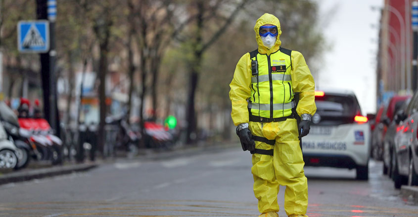 Global virus cases near a million as Spain sees record deaths Global virus cases near a million as Spain sees record deaths