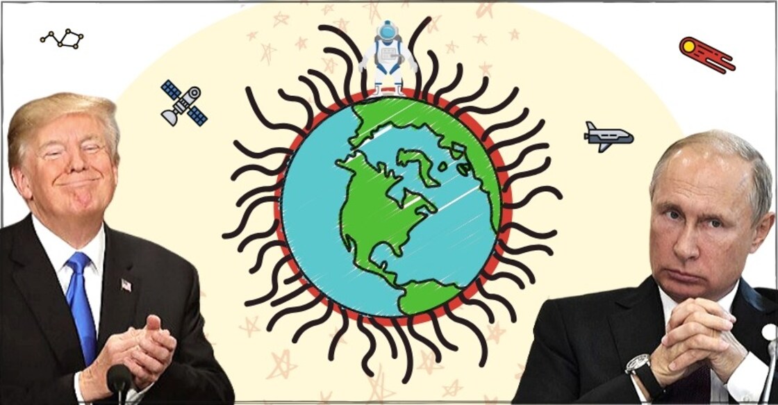 Comment: Trump's majestic plan to tame coronavirus woes -- seize new planets