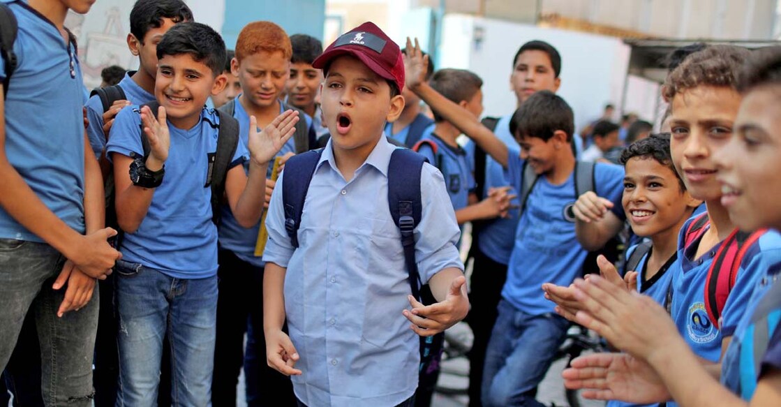 Gaza rapper, 11, strikes chord with rhymes about war and hardship