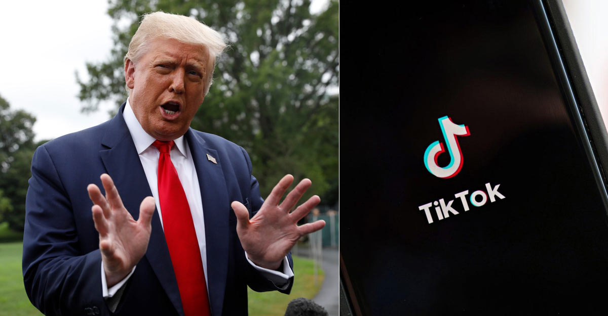 Trump Signs Executive Orders Banning Tiktok Wechat