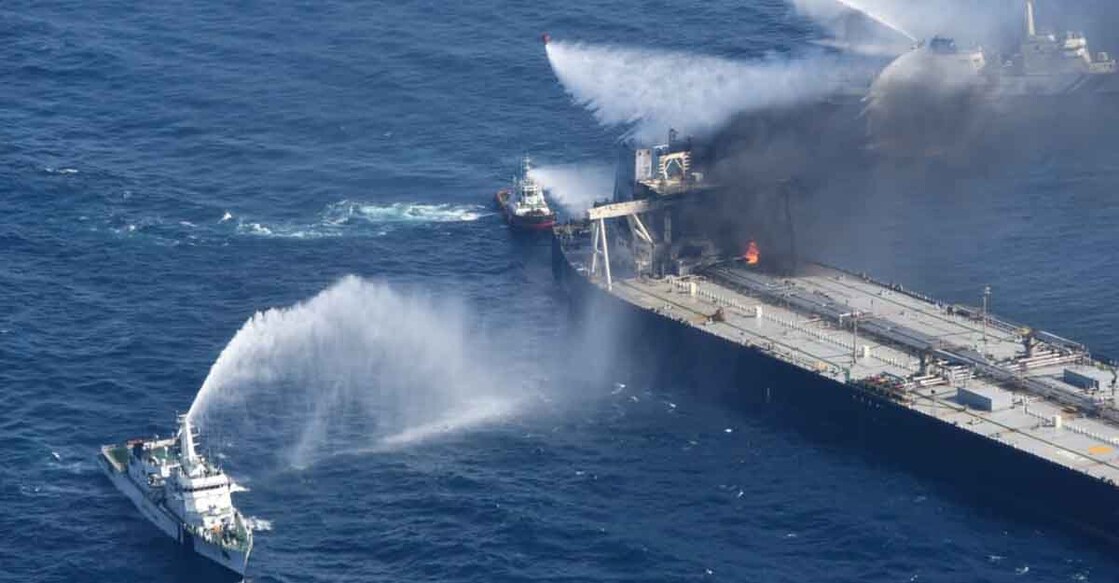 INDIA-TANKER-BLAST INDIA-TANKER-BLAST